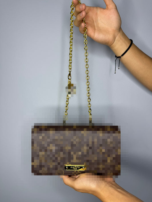 Gold Coffee Purse